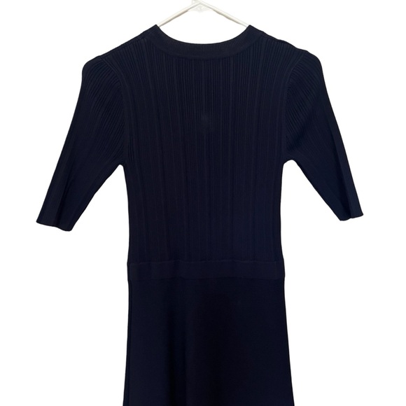 KAREN MILLEN Ribbed Knit Maxi Dress - Navy - Picture 6 of 8